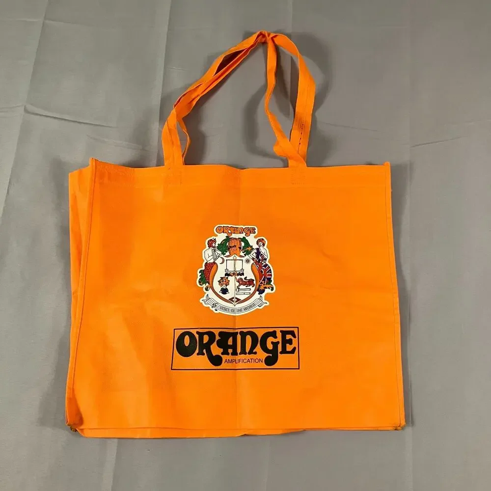 Orange Amplification Tote Bag 17x15 Logo Music Promo Slight Marks See‎ Photos
